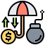 Investment insurance icon 64x64