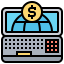 Online banking icon 64x64
