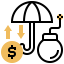 Investment insurance icon 64x64