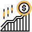 Stock market icon 64x64
