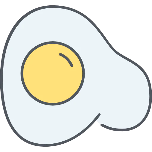 Fried egg icon