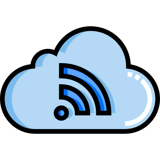 Cloud computing icon