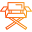 Camp chair ícono 64x64