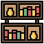 Bookshelf icon 64x64