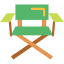 Camp chair ícono 64x64