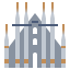Milan cathedral icon 64x64