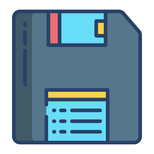 Save file icon