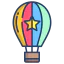 Hot air balloon icon 64x64