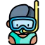 Snorkeling icon 64x64
