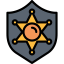 Police badge icon 64x64
