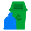 Trash bin Ikona 64x64