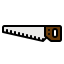 Hand saw ícono 64x64