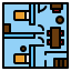 Home plan icon 64x64