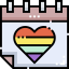 World pride day Ikona 64x64