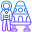 Space capsule icon 64x64