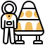 Space capsule 图标 64x64