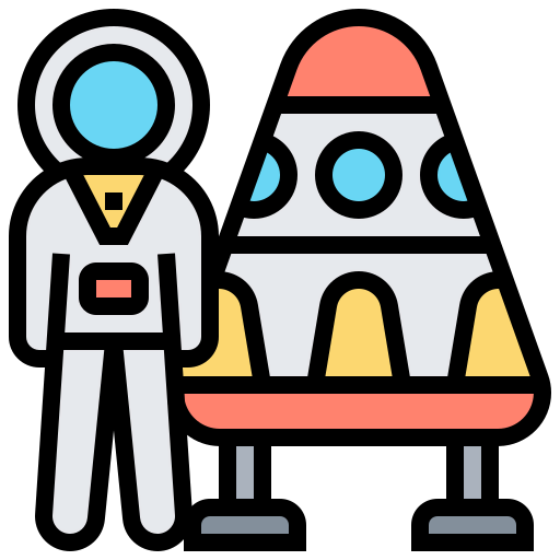 Space capsule icon