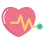 Heart rate icon 64x64