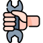 Adjustable wrench ícone 64x64