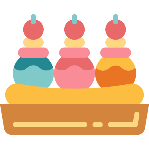 Banana split icon