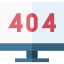 404 error icon 64x64