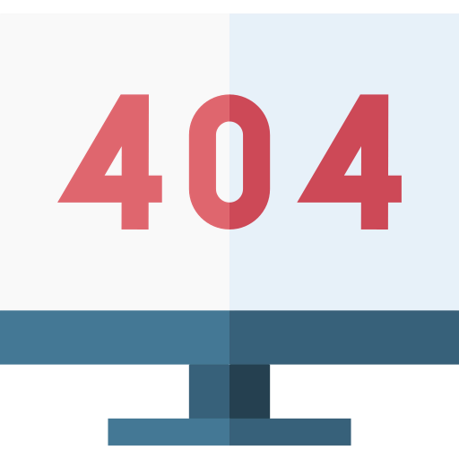 404 error ícono