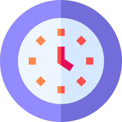 Wall clock icon