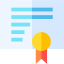 Certificate icon 64x64