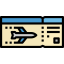 Boarding pass ícono 64x64
