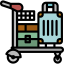 Luggage cart icon 64x64