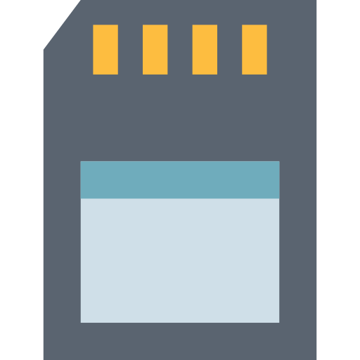 Memory card icon
