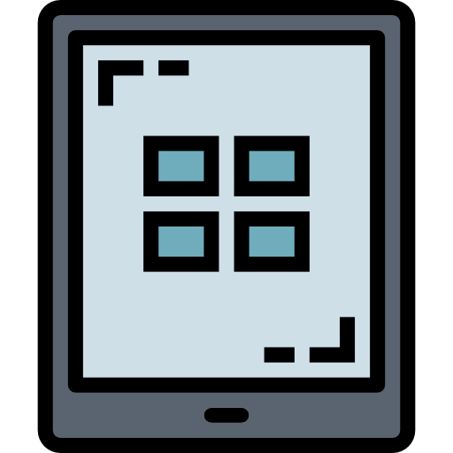 Tablet screen icon