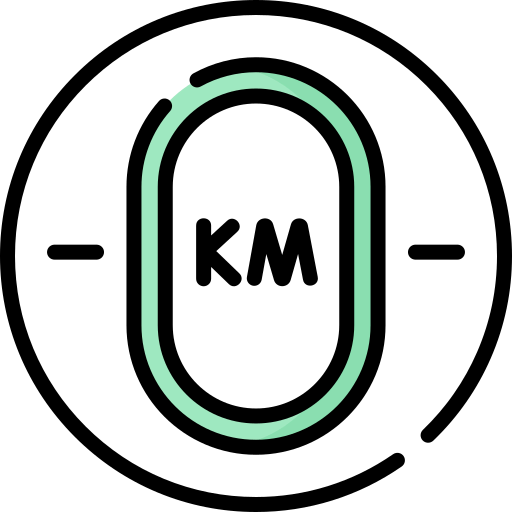 Kilometer icon