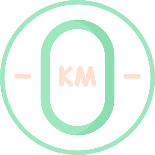 Kilometer icon