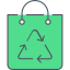 Recycled bag icon 64x64