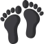 Foot print icon 64x64