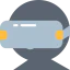 Vr glasses icon 64x64
