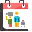 World refugee day icon 64x64