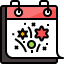 Happy new year icon 64x64