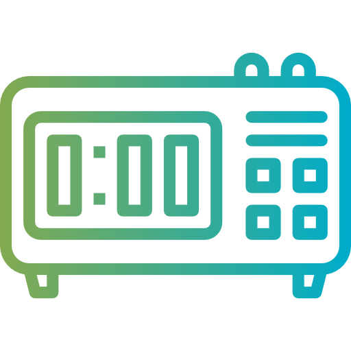Digital clock icon