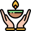 Oil lamp icon 64x64