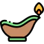 Oil lamp icon 64x64