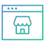 Online shop icon 64x64