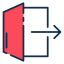 Log out biểu tượng 64x64