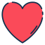 Heart icon 64x64