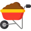 Wheelbarrow icon 64x64