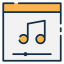 Music player icon 64x64