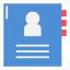 Address book ícone 64x64
