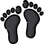 Foot print icon 64x64
