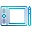 Drawing tablet ícono 64x64
